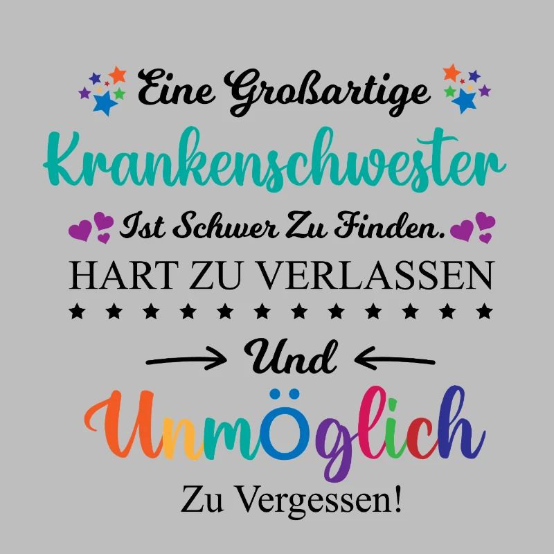 Krankenschwester Beruf Spruch Abschied Geschenk