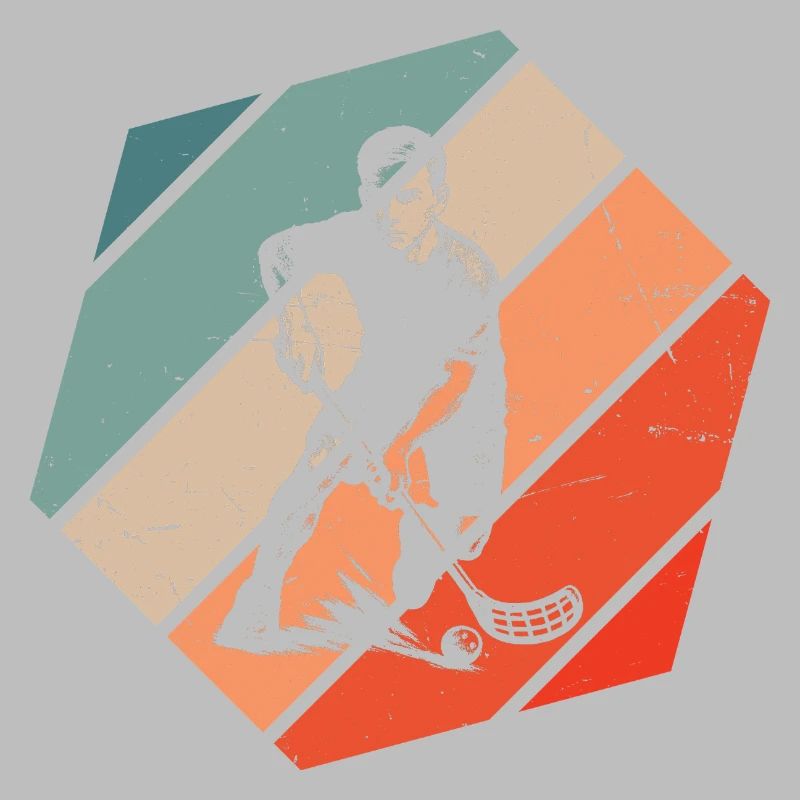 Conception compacte de floorball pour floorball