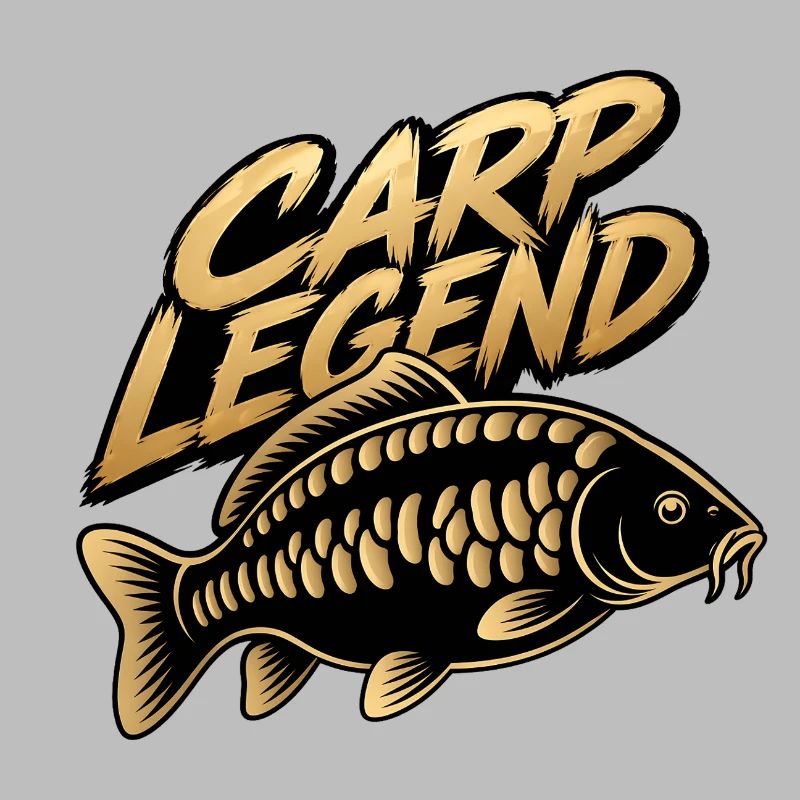 Conception de pêcheur Carp Legend