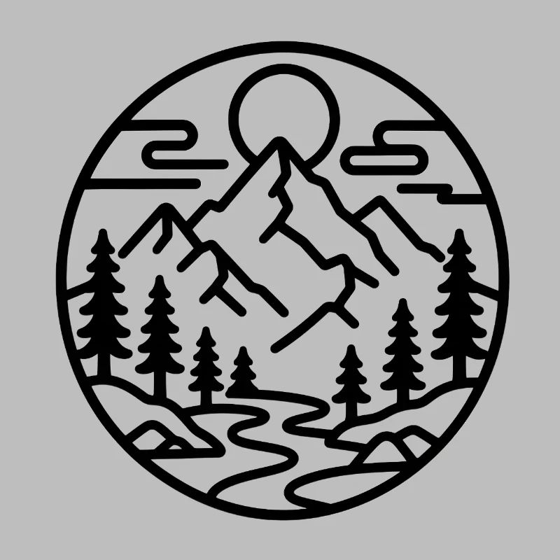 Mountain Forest Emblem