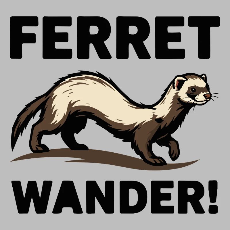 Ferret Wander Ferret Exploration Browsing