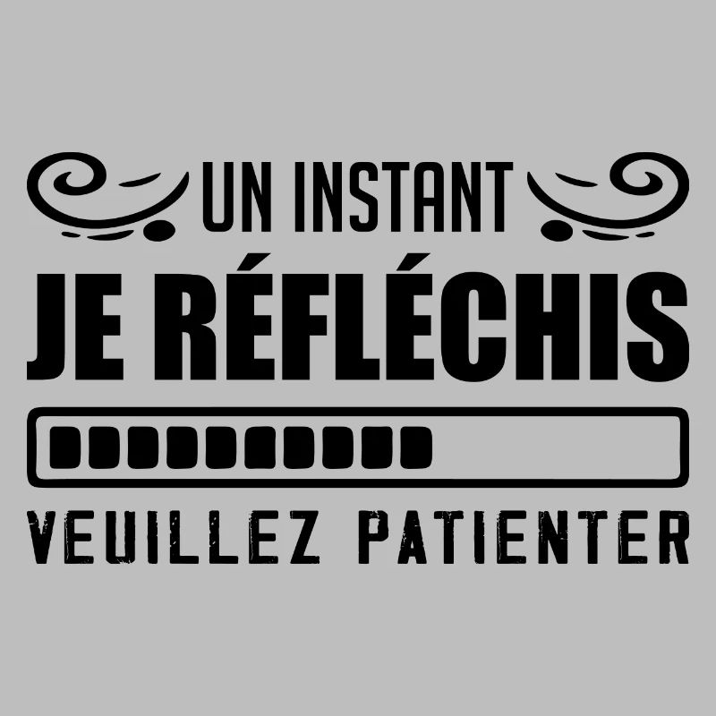 Wait a moment I think, please be patient humor
