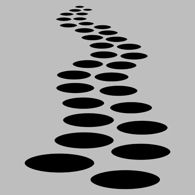 foot imprint path path line line row art pun