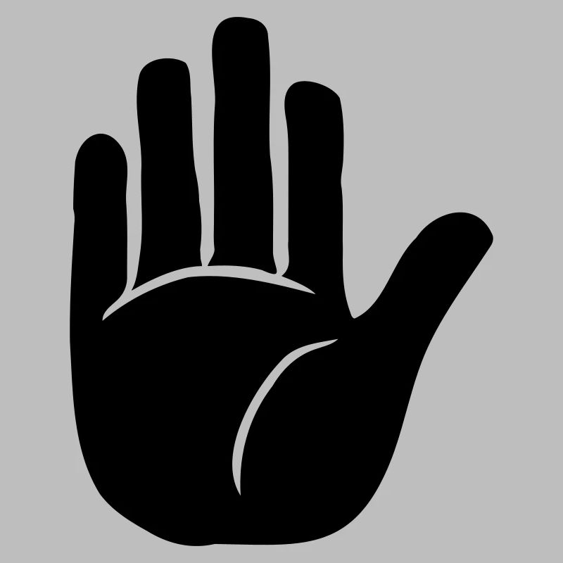 Funny welcome hand