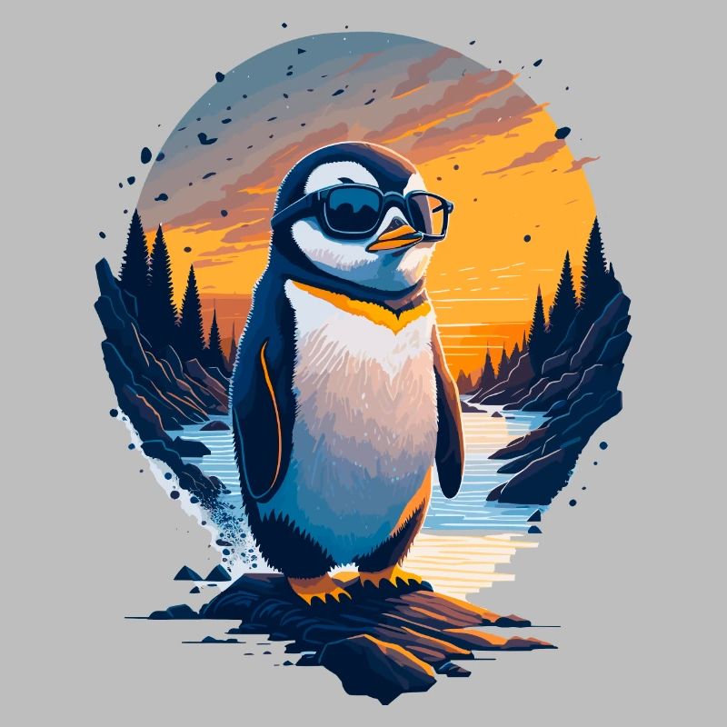 Cute penguin