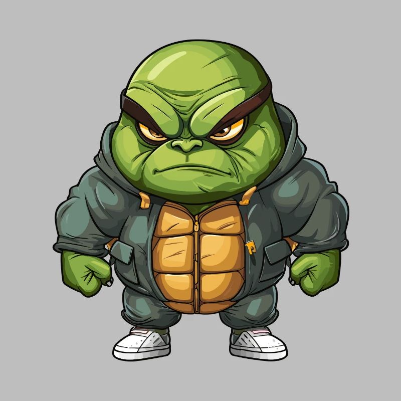 Grim Turtle Design - Cool & Unique