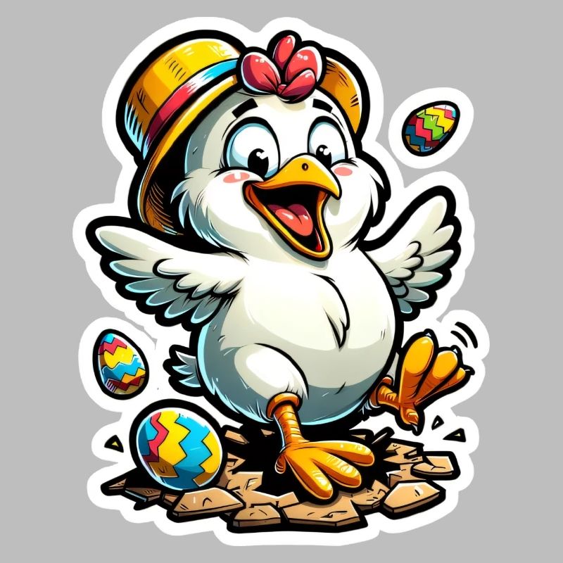 Easter chicks Happy Easter