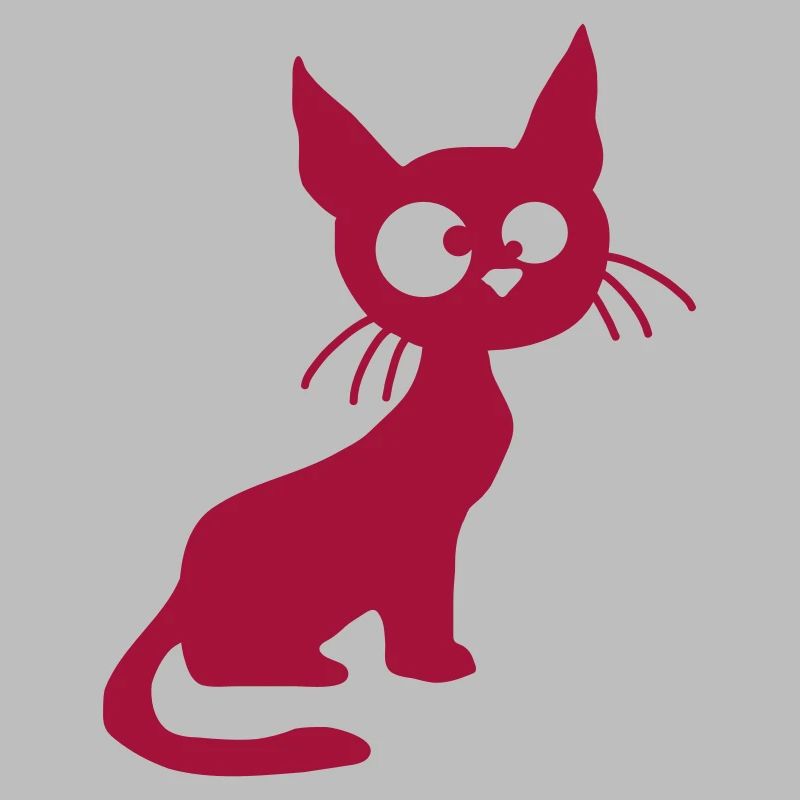 Crazy Cat Squints Funny Eyes Grimace Fun