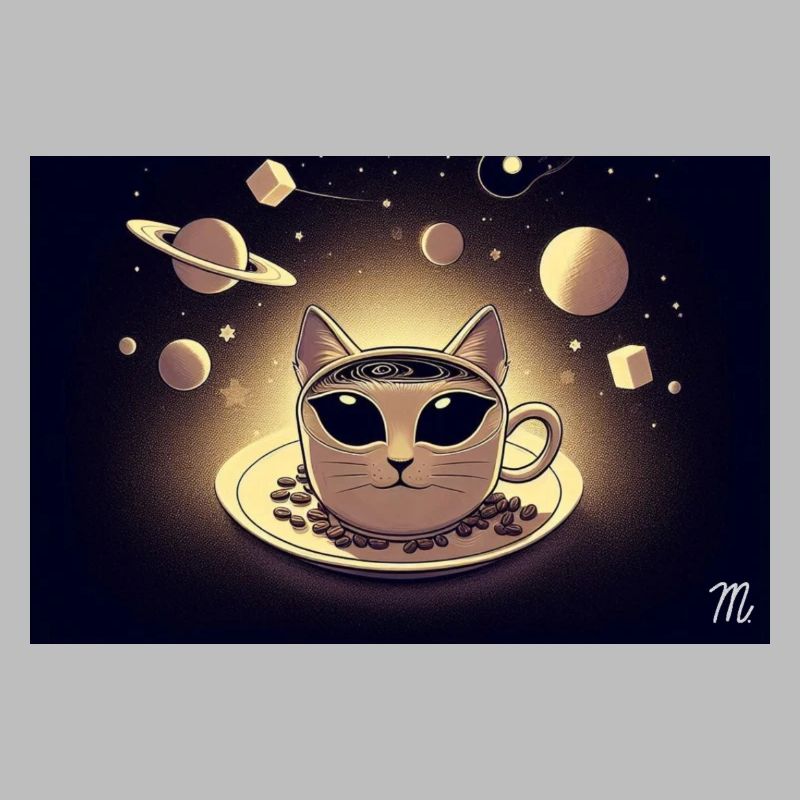 Café Space Cat