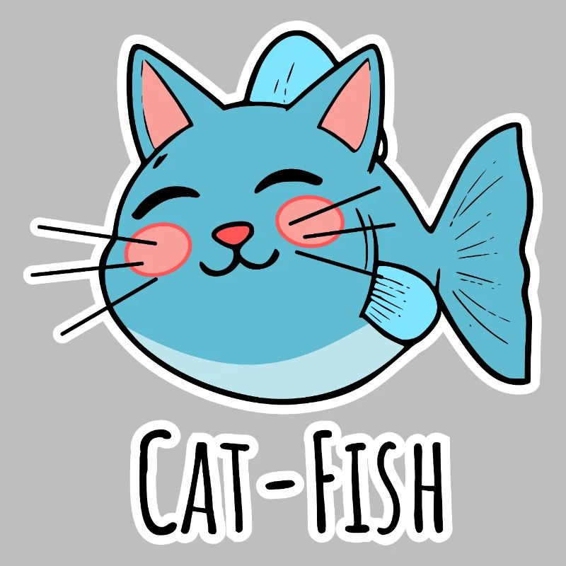 Poisson-chat - mi-chat, mi-poisson ou un poisson-chat !