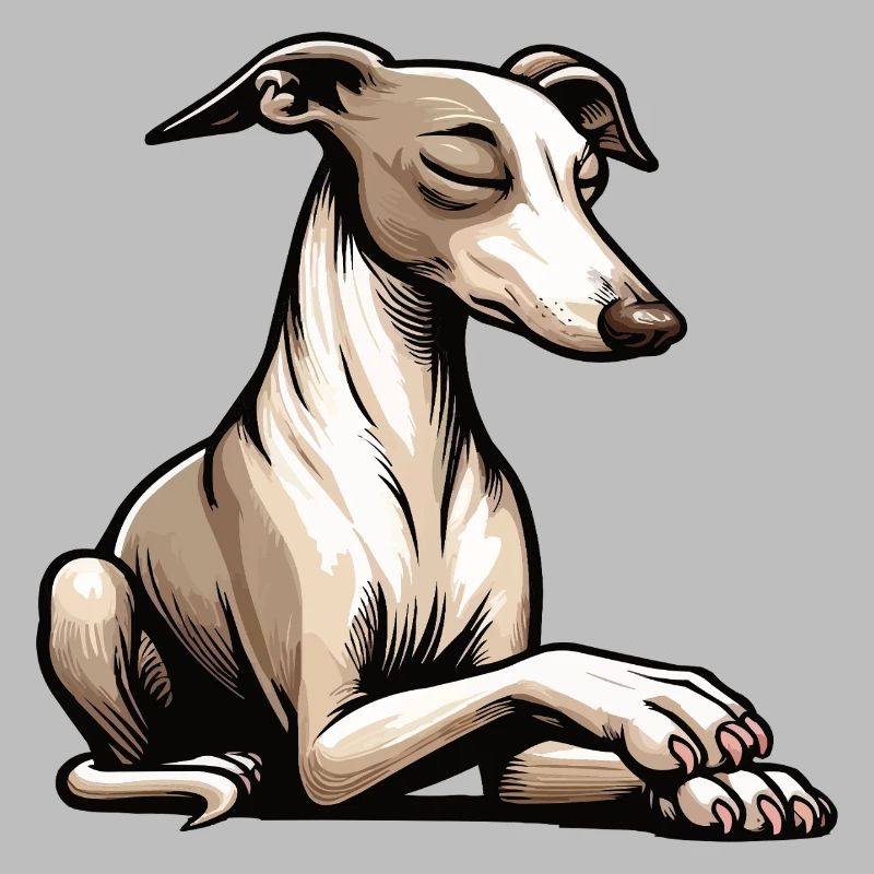 Whippet Greyhound Whippets Propriétaire de lévrier