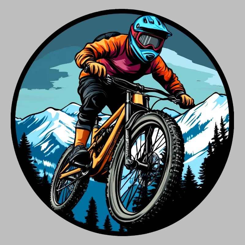 Freeride Biker