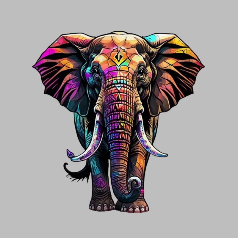 Graffiti éléphant