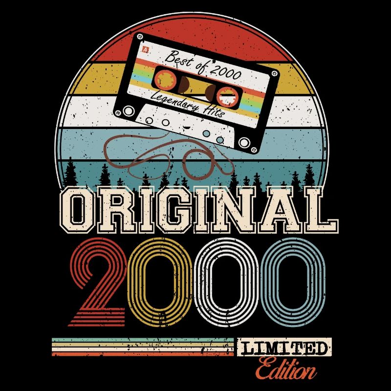 Elegant Retro Gift: 2000 Vintage