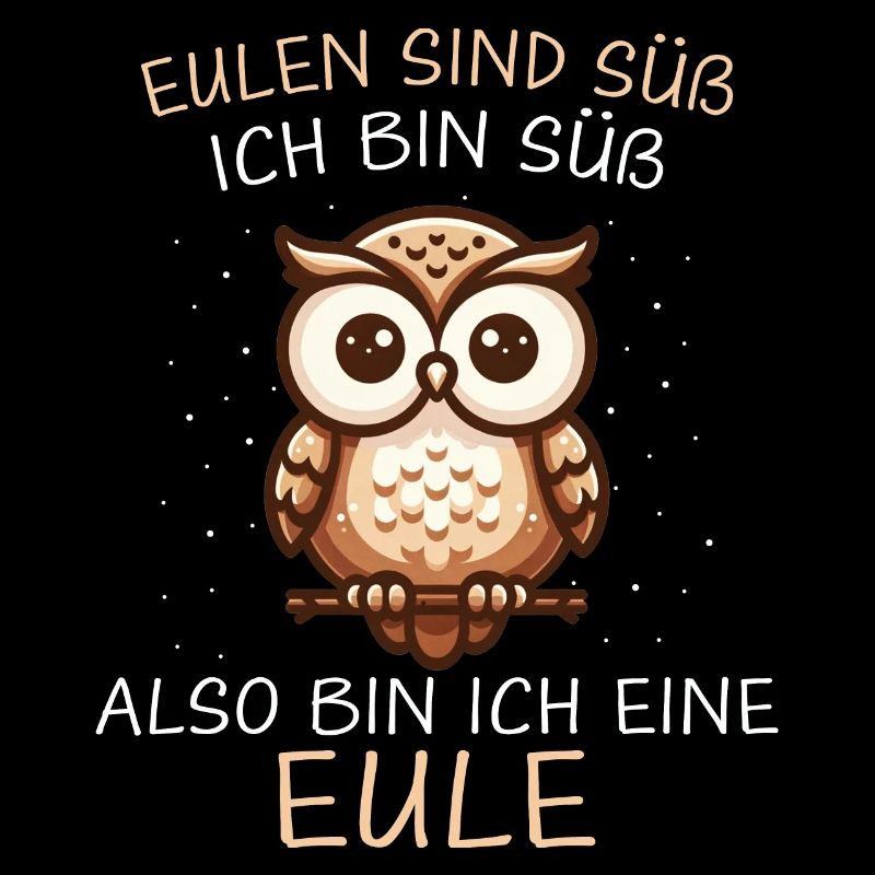 Nachteule Eule Eulen Vogel