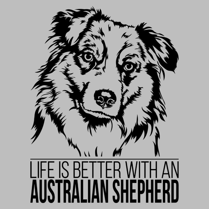 Australian Shepherd Hunde Spruch Aussie Wilsigns