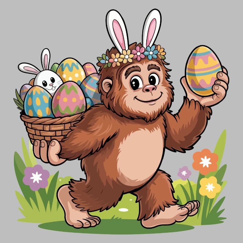 Happy Easter Sweet Easter Bunny Egg Hunt Easter Eggs