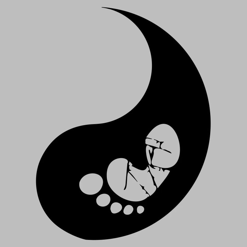 Bébé à moitié yin