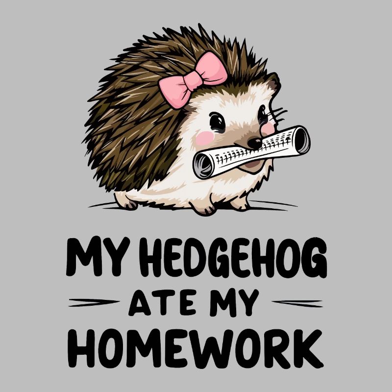 Mon hérisson a mangé mes devoirs