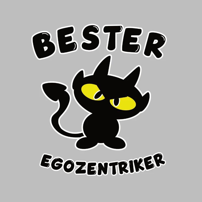 cooles bester Egozentriker Design