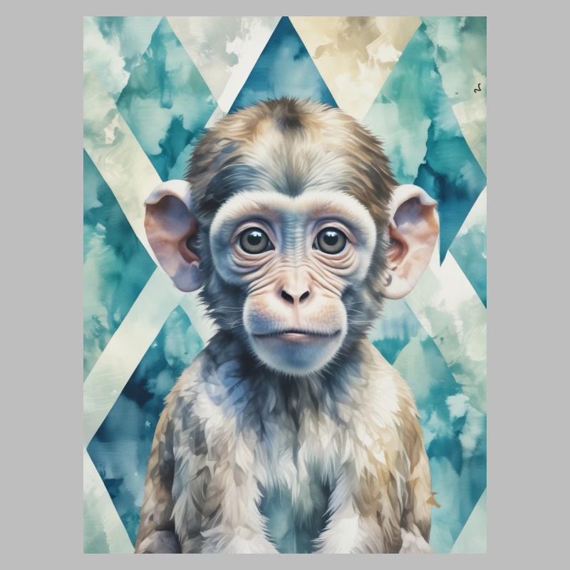 Curious Baby Monkey