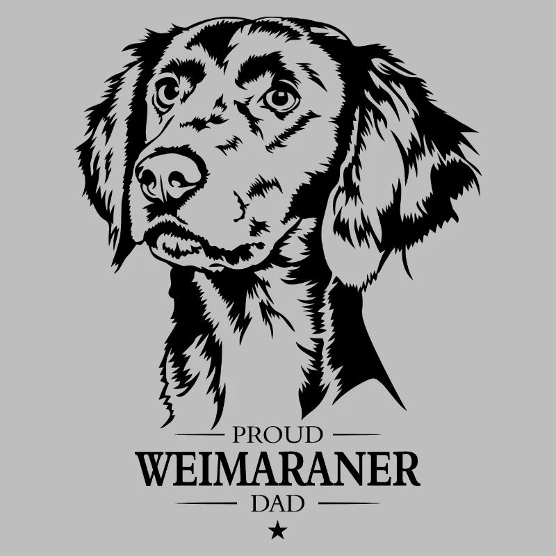 Weimaraner Langhaar Dad Hunde Jagdhunde Wilsigns