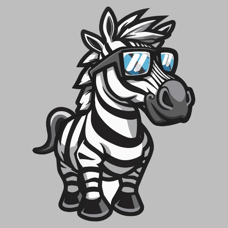 Zebra Comic Cool