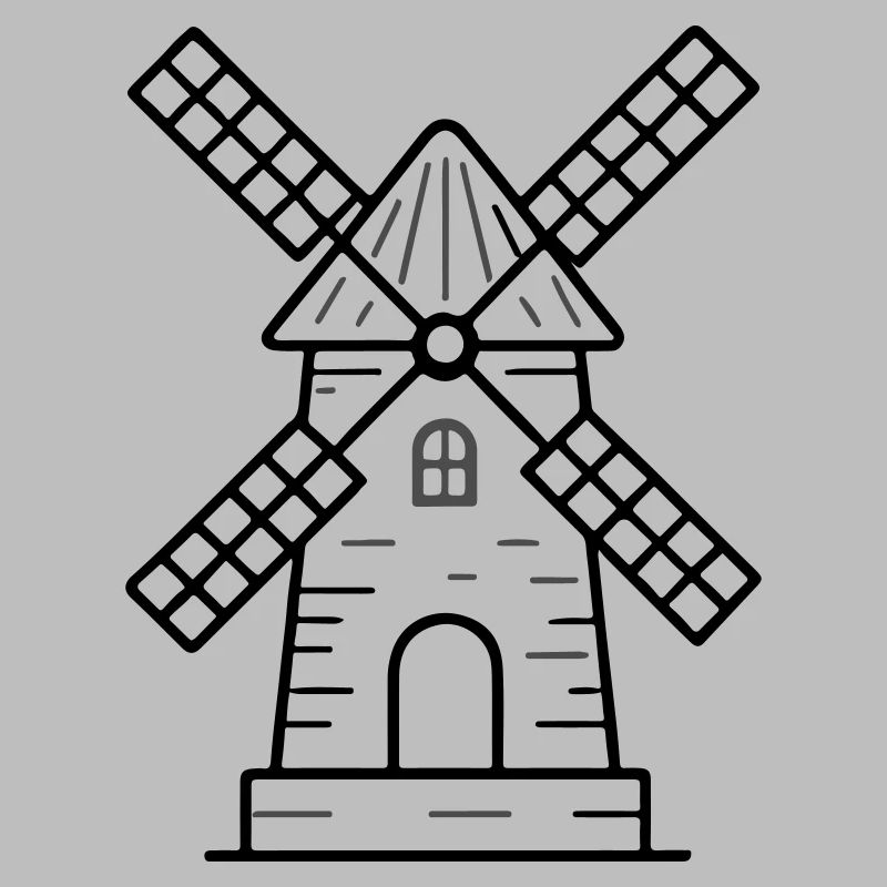 Icône du moulin à vent
