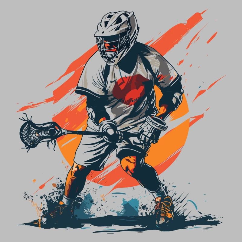 Lacrosse player