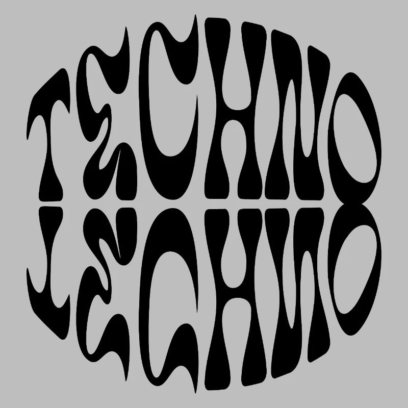 Conception de logo Techno liquid
