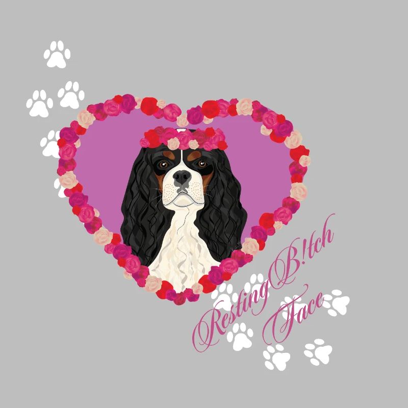 Ruhende B!tch Face Cavalier King