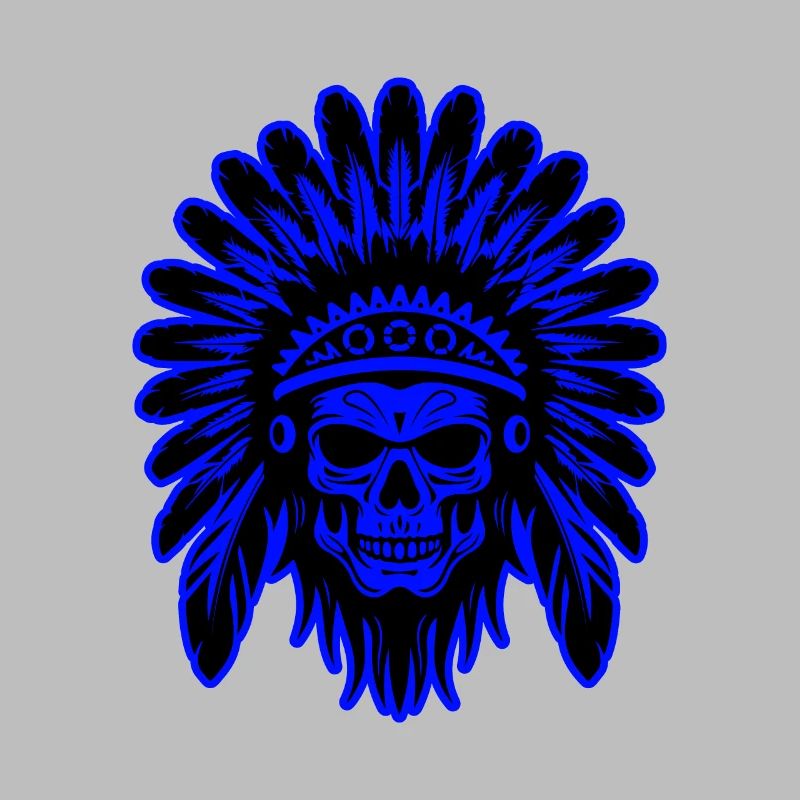 Crâne Apache Indien