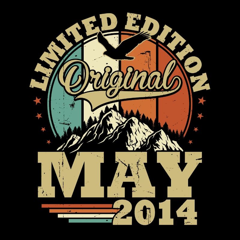 Original Mai 2014 Vintage Geburtstagsgeschenk