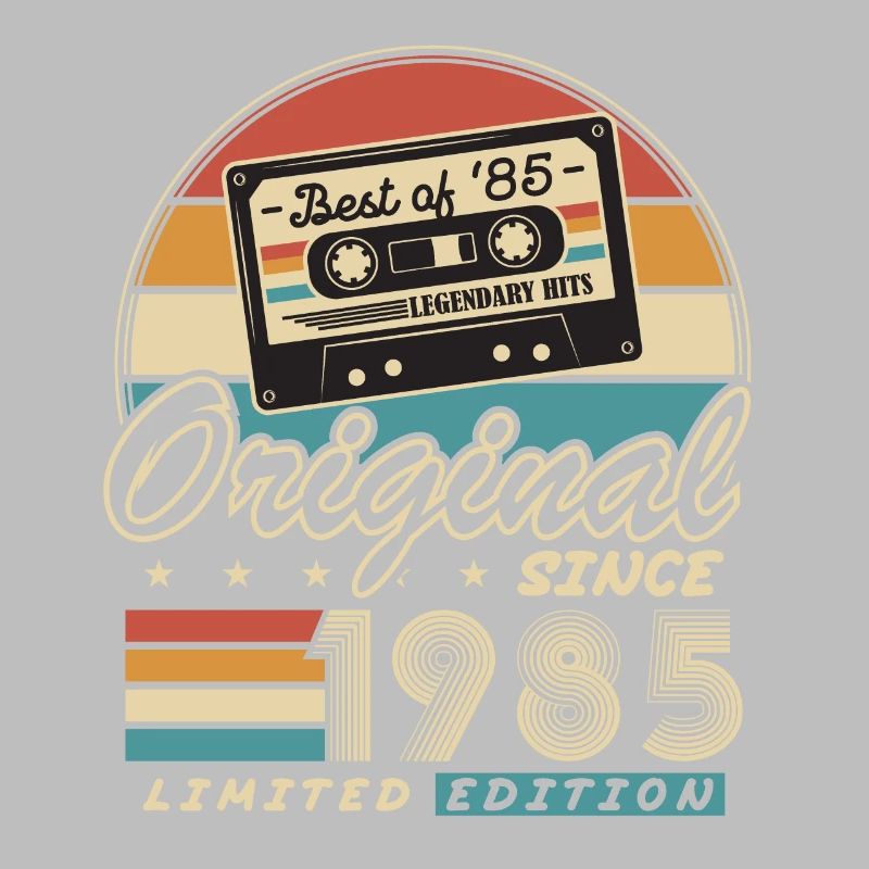 Original seit 1985 Vintage Geschenk Geburtstag
