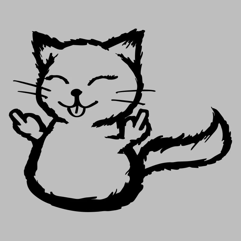 Freche fick dich Katze