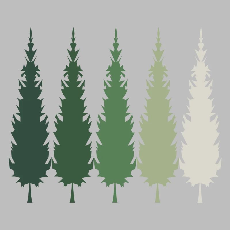 Forest Vintage Tree