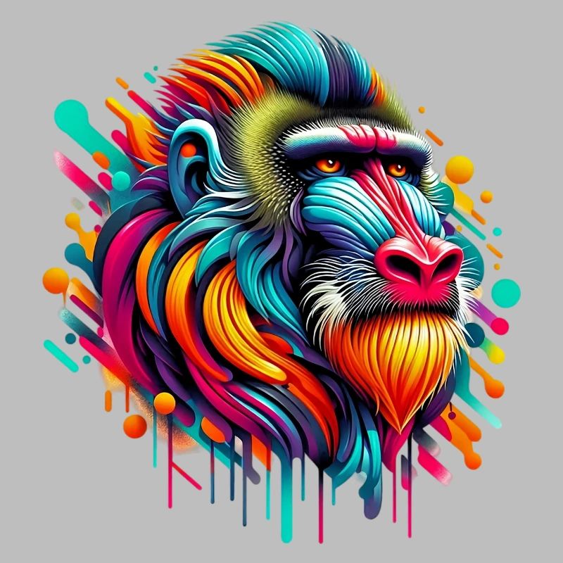 Mandrill Monkey
