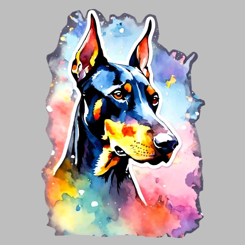 Dobermann Dobermann Hund Dobermann
