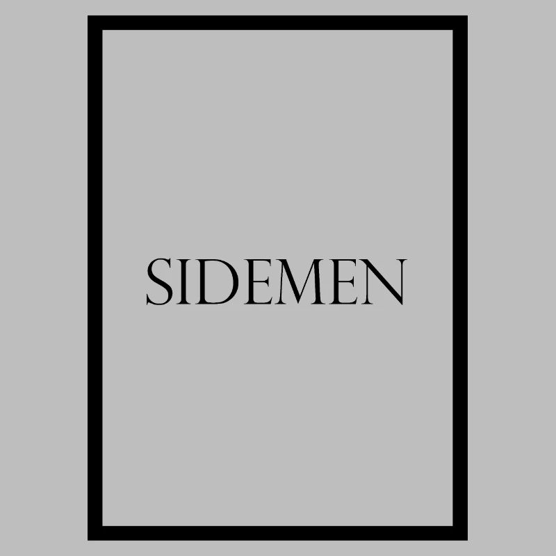 Sidemens, Bali, schlichter Statement Schriftzug