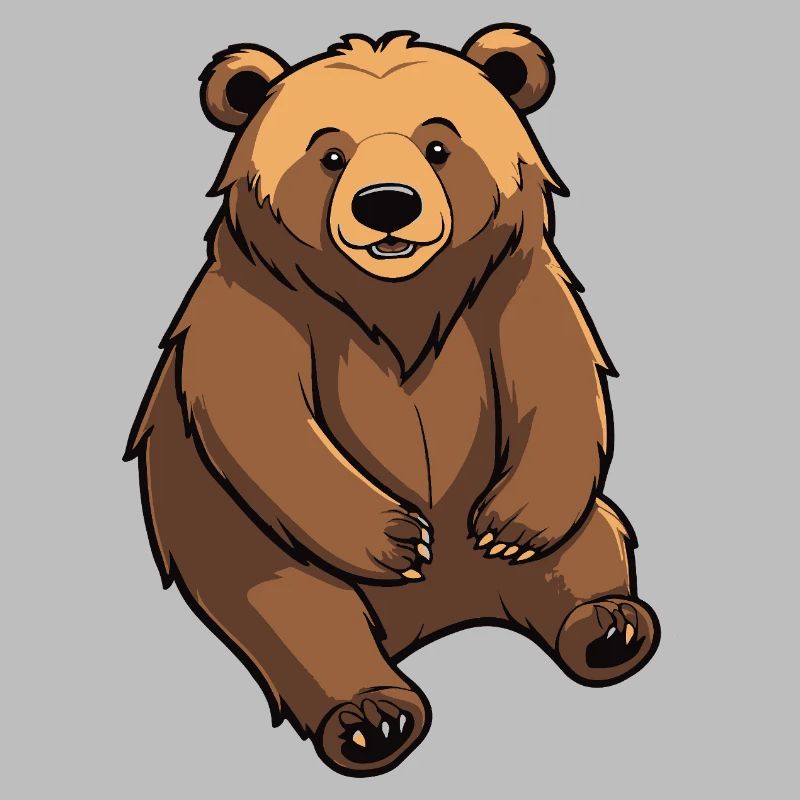 Netter Bär - Tier Design