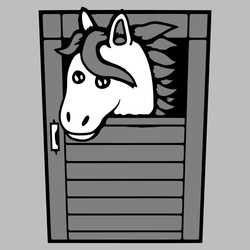 Écurie Cheval Poney Cheval Peeps Mignon