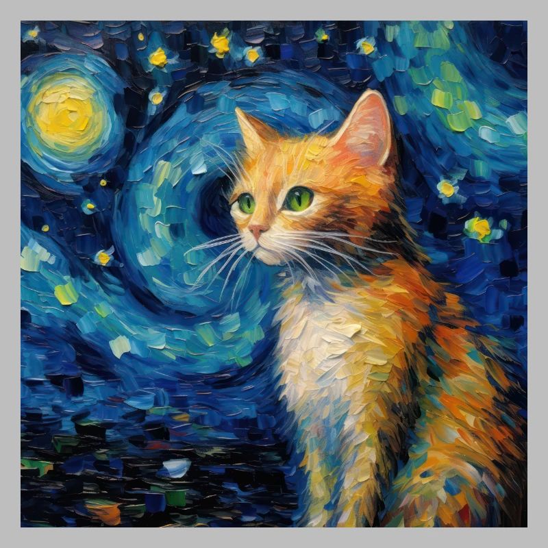 Chat, Motif De Chat