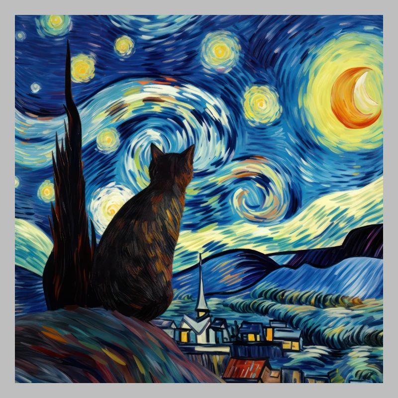Chat, Motif De Chat
