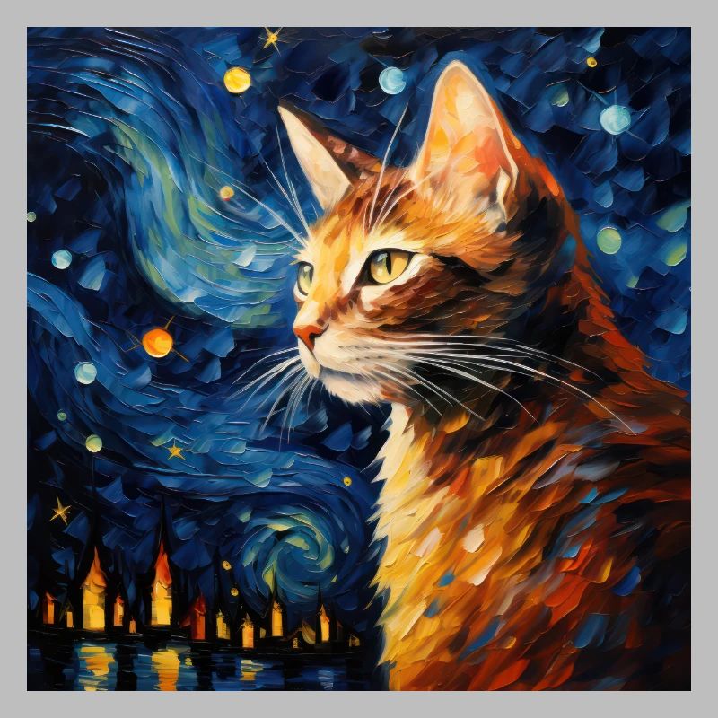 Chat, Motif De Chat