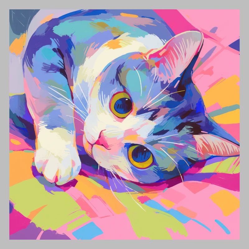 Chat, Motif De Chat