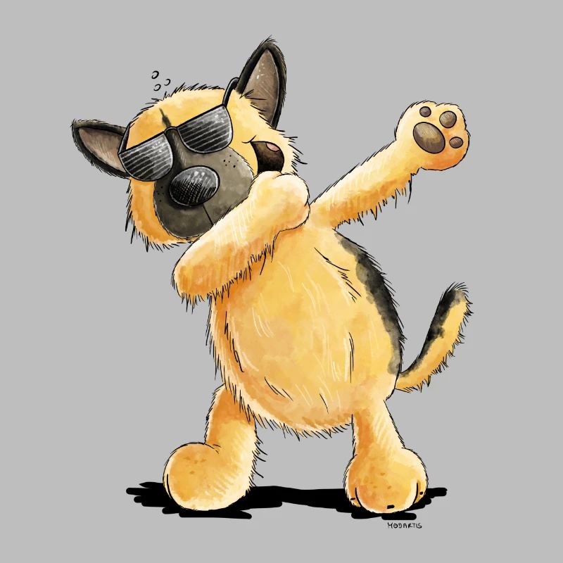 Dab Dance German Shepherd