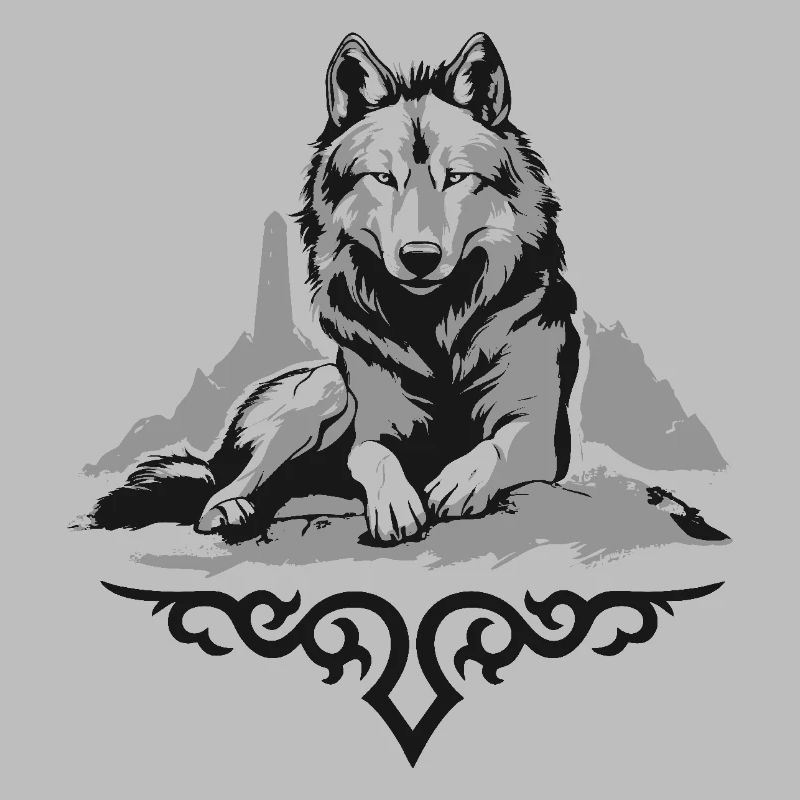 Wolf des Kaukasus