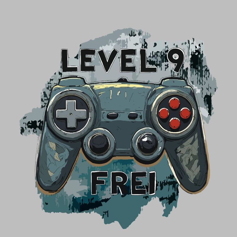 Niveau 9 Manette de jeu gratuite Armée Conception militaire Camouflage Patch