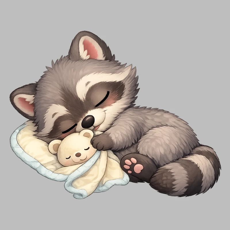 Baby Oskar with comforter