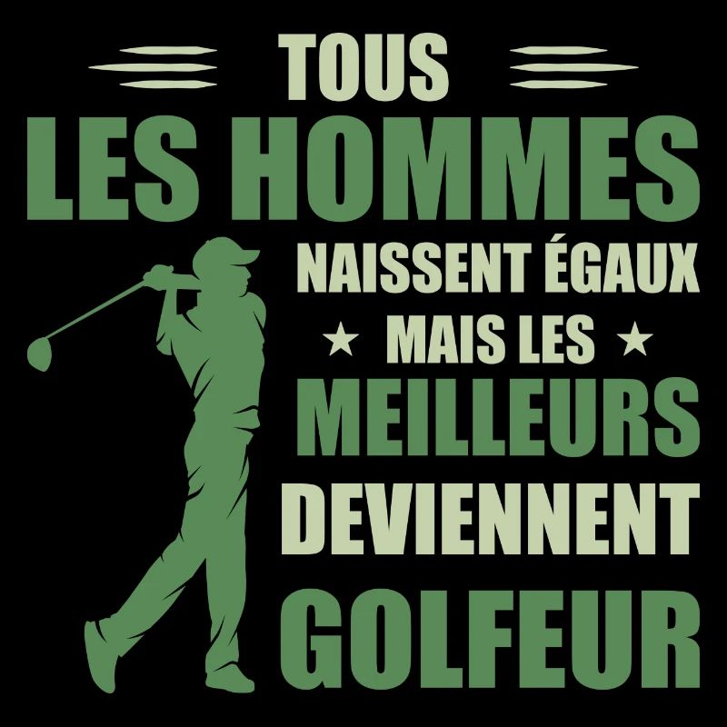 Equally Better Men Become Golfers